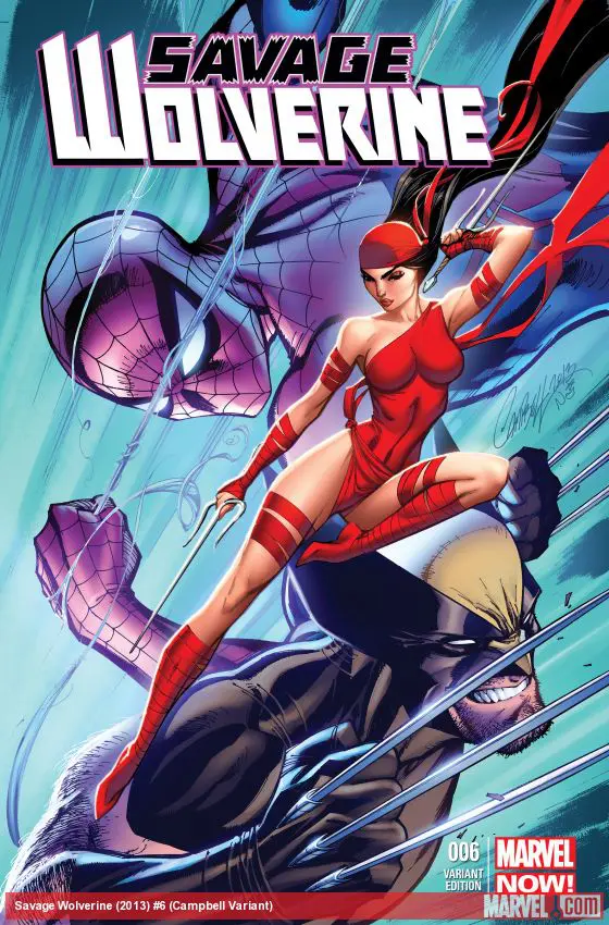 Savage Wolverine (2013) #6 (Campbell Variant)