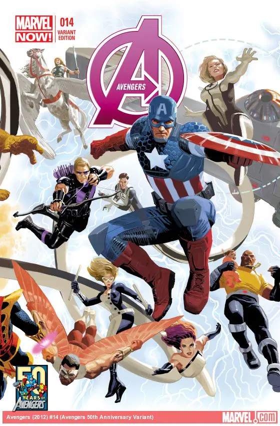 Avengers (2012) #14 (Avengers 50th Anniversary Variant)