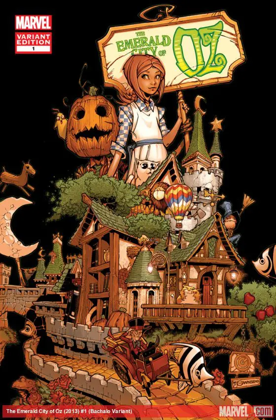 The Emerald City of Oz (2013) #1 (Bachalo Variant)