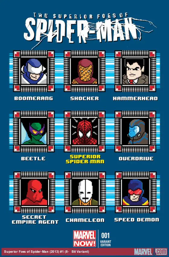 The Superior Foes of Spider-Man (2013) #1 (8-​Bit Variant)