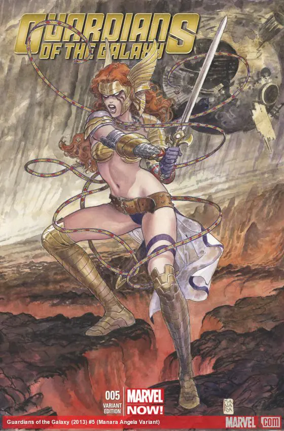 Guardians of the Galaxy (2013) #5 (Manara Angela Variant)
