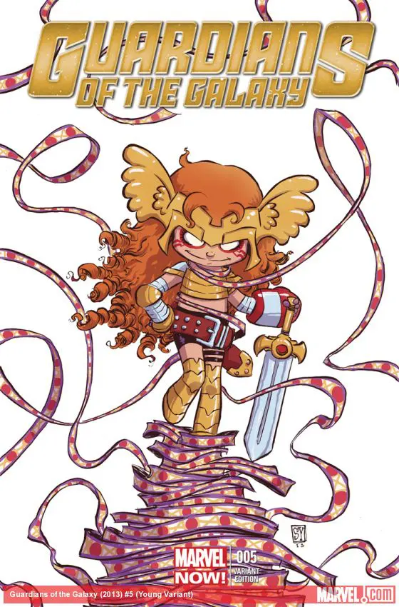 Guardians of the Galaxy (2013) #5 (Young Variant)