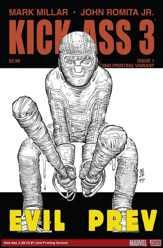 Kick-Ass 3 (2013) #1 (2nd Printing Variant)