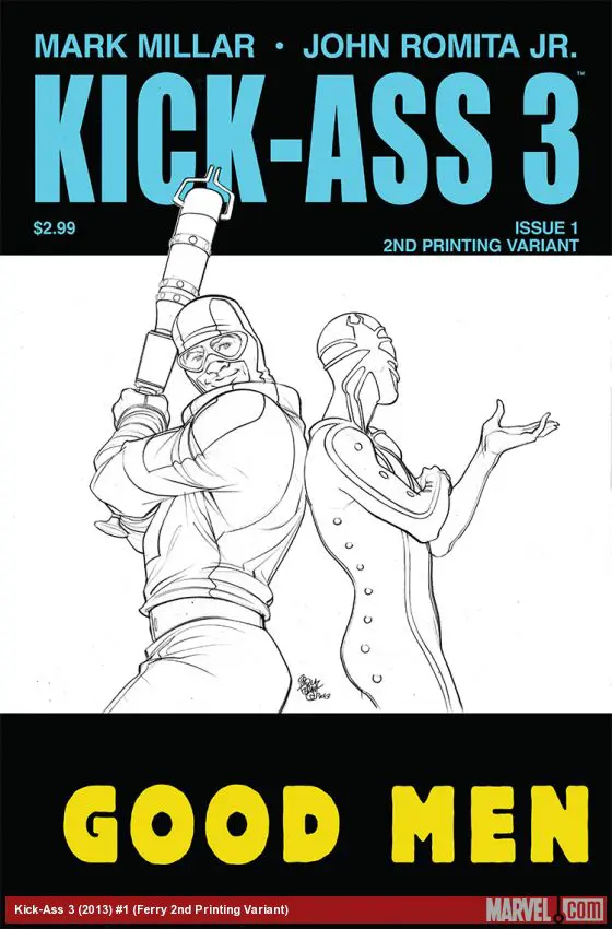 Kick-Ass 3 (2013) #1 (Ferry 2nd Printing Variant)