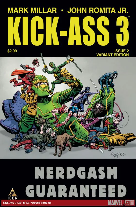 Kick-Ass 3 (2013) #2 (Fegredo Variant)