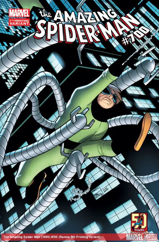 Amazing Spider-Man (1999) #700 (Ramos 5th Printing Variant)