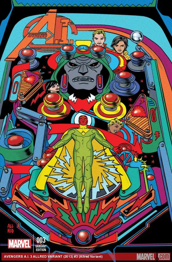 Avengers a.I. (2013) #3 (Allred Variant)