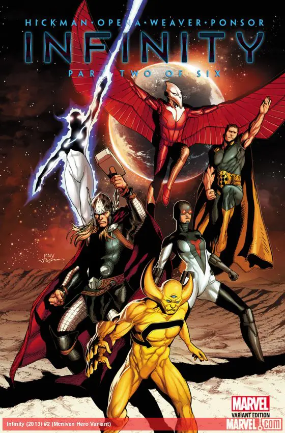 Infinity (2013) #2 (Mcniven Hero Variant)
