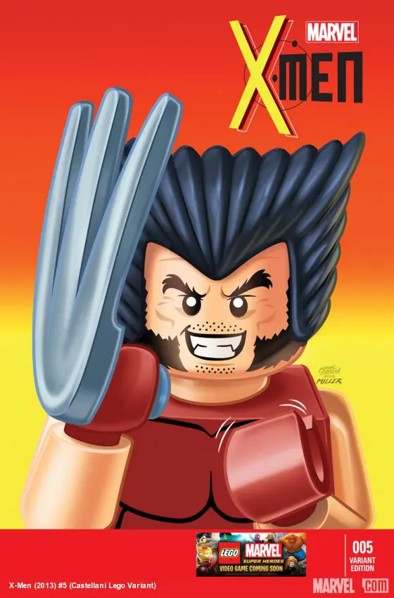 X-Men (2013) #5 (Castellani Lego Variant)