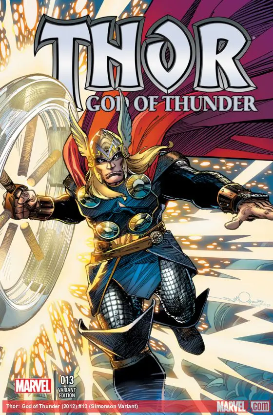 Thor: God of Thunder (2012) #13 (Simonson Variant)
