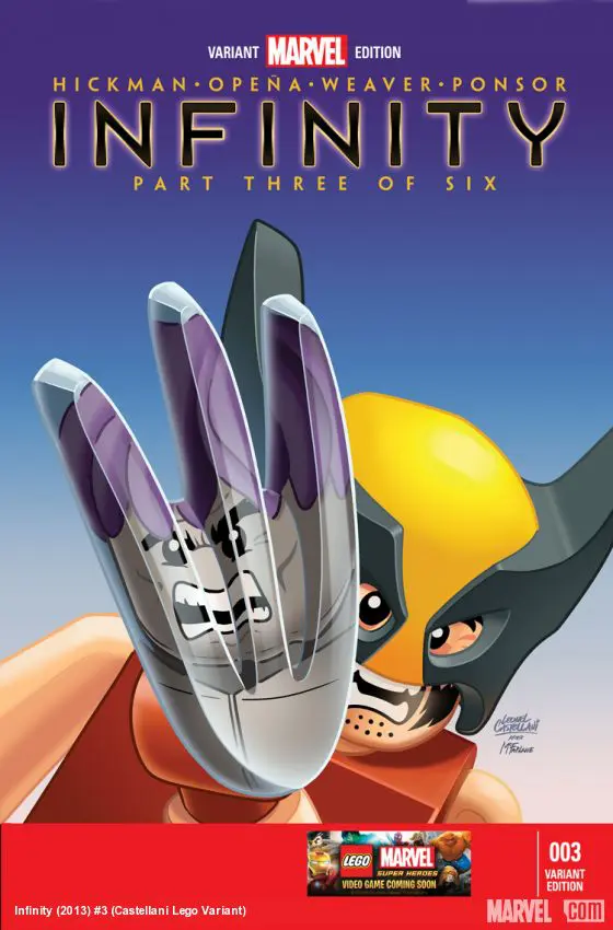 Infinity (2013) #3 (Castellani Lego Variant)