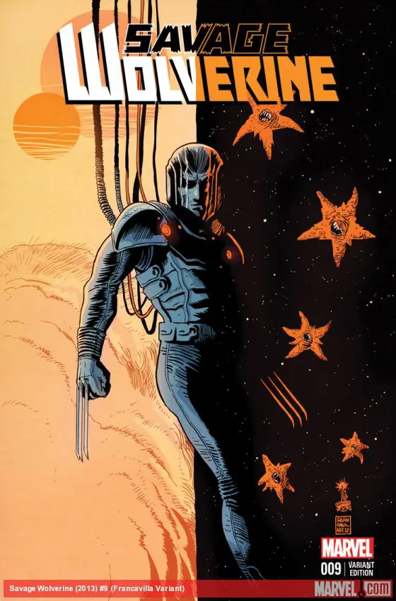 Savage Wolverine (2013) #9 (Francavilla Variant)