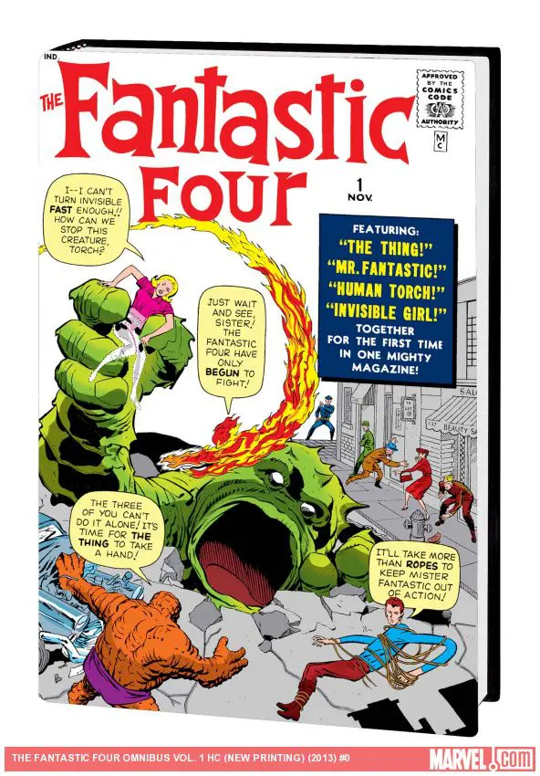 THE FANTASTIC FOUR OMNIBUS VOL. 1 HC (NEW PRINTING) (Hardcover)