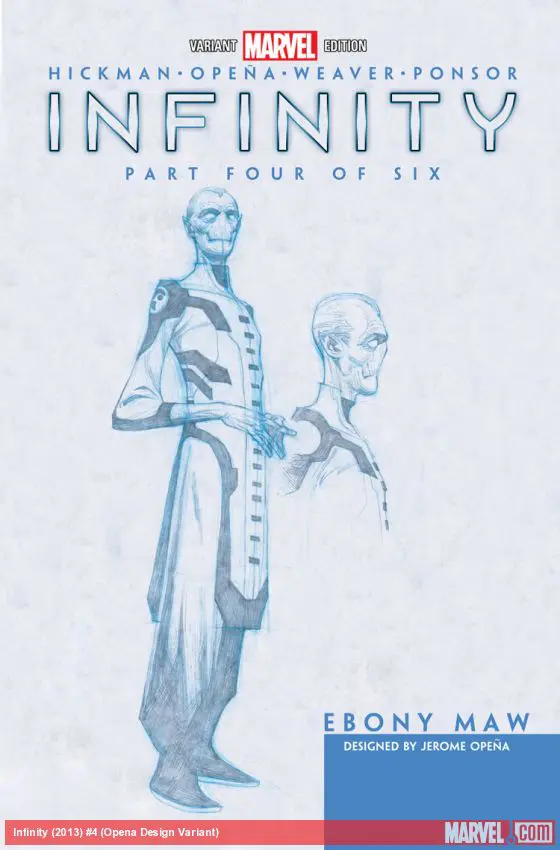 Infinity (2013) #4 (Opena Design Variant)
