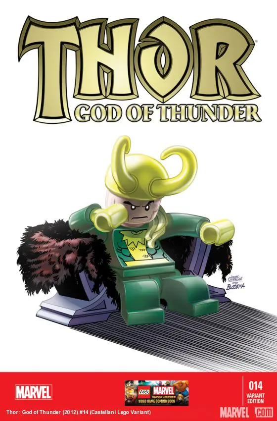 Thor: God of Thunder (2012) #14 (Castellani Lego Variant)