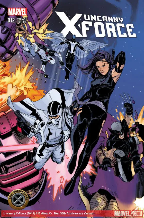 Uncanny X-Force (2013) #12 (Noto X-​Men 50th Anniversary Variant)