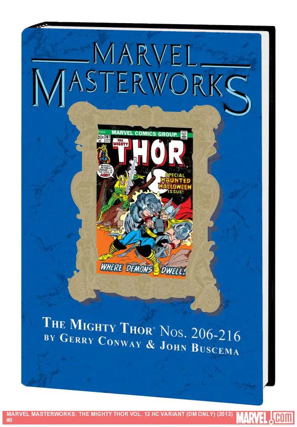 MARVEL MASTERWORKS: THE MIGHTY THOR VOL. 12 HC VARIANT (DM ONLY) (Hardcover)