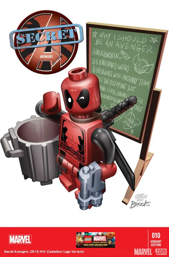 Secret Avengers (2013) #10 (Castellani Lego Variant)
