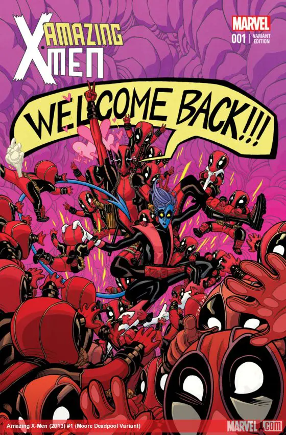 Amazing X-Men (2013) #1 (Moore Deadpool Variant)