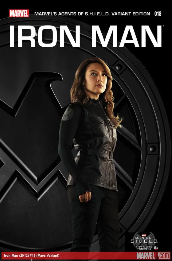 Iron Man (2012) #18 (Maos Variant)