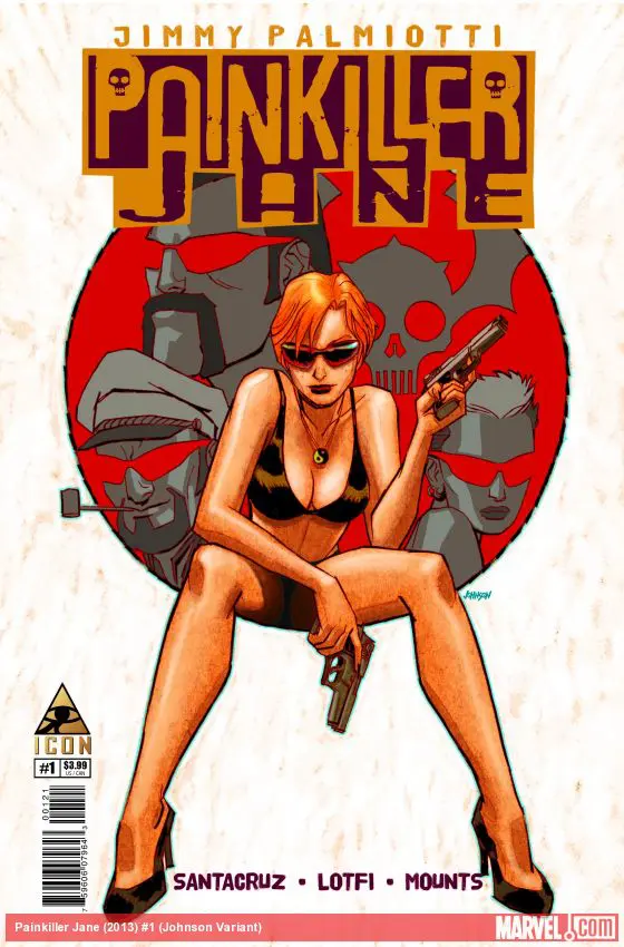 Painkiller Jane: The Price of Freedom (2013) #1 (Johnson Variant)
