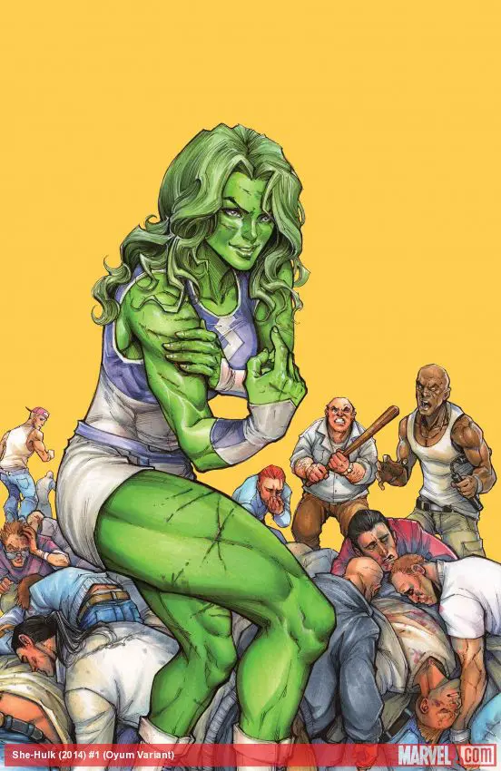 She-Hulk (2014) #1 (Oyum Variant)