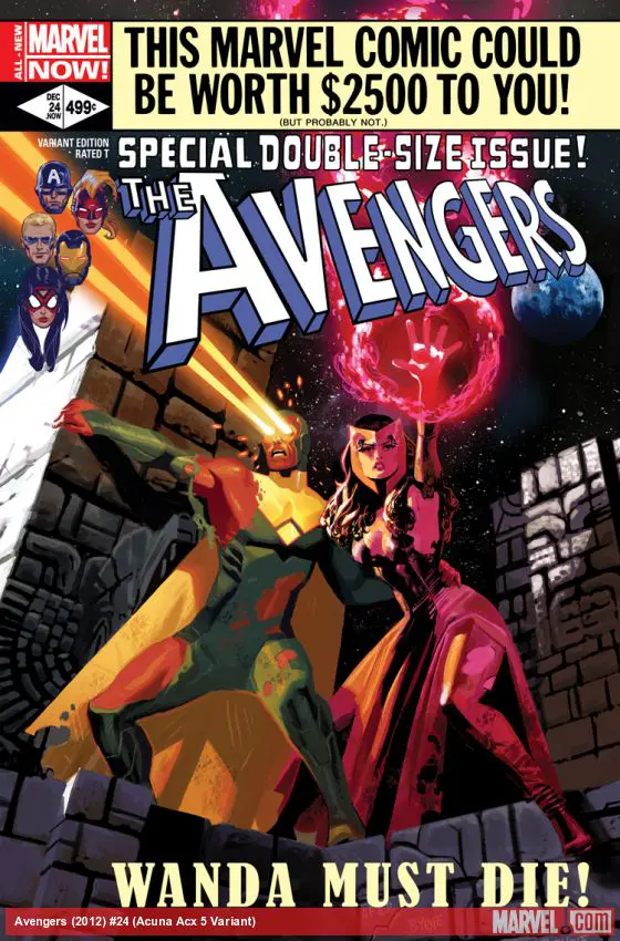 Avengers (2012) #24 (Acuna Acx 5 Variant)