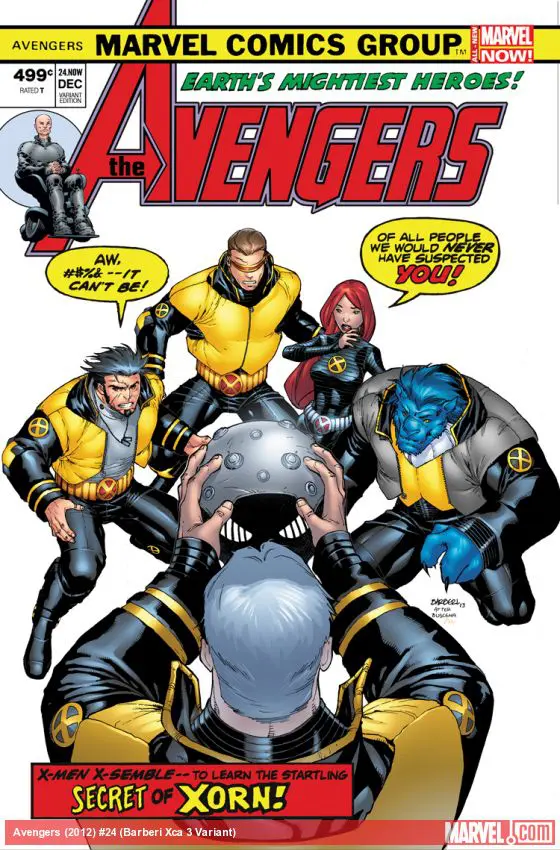 Avengers (2012) #24 (Barberi Xca 3 Variant)