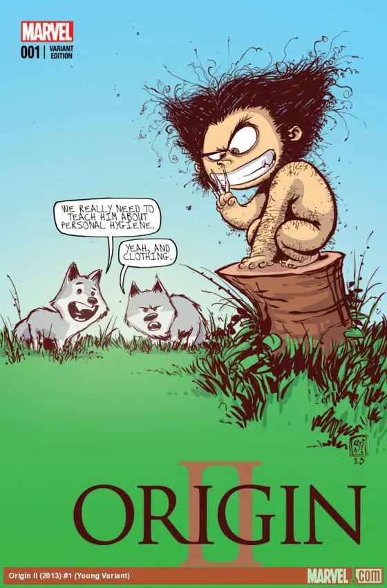 Origin II (2013) #1 (Young Variant)