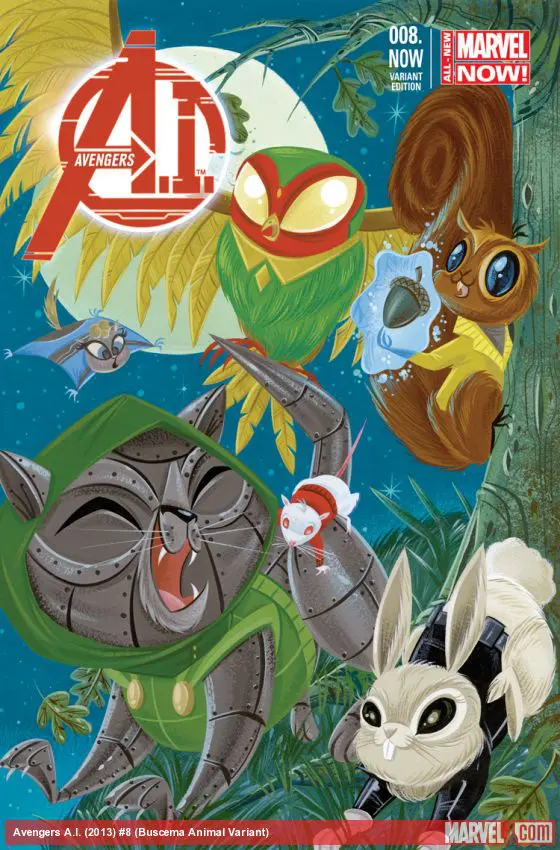 Avengers a.I. (2013) #8 (Buscema Animal Variant)
