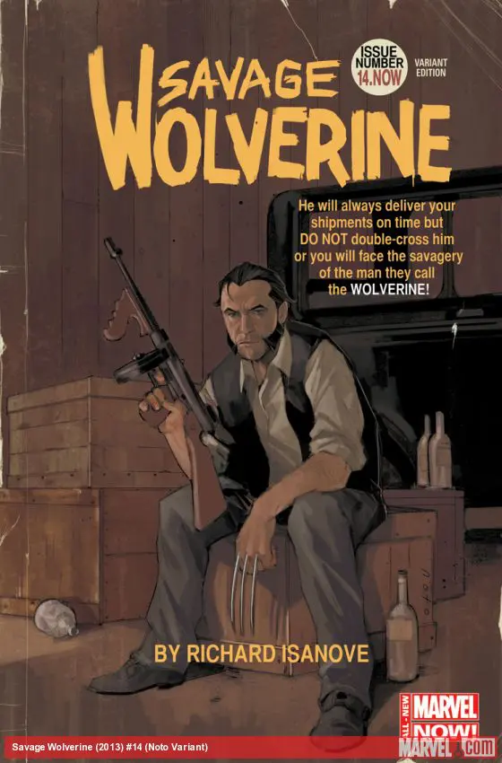 Savage Wolverine (2013) #14 (Noto Variant)