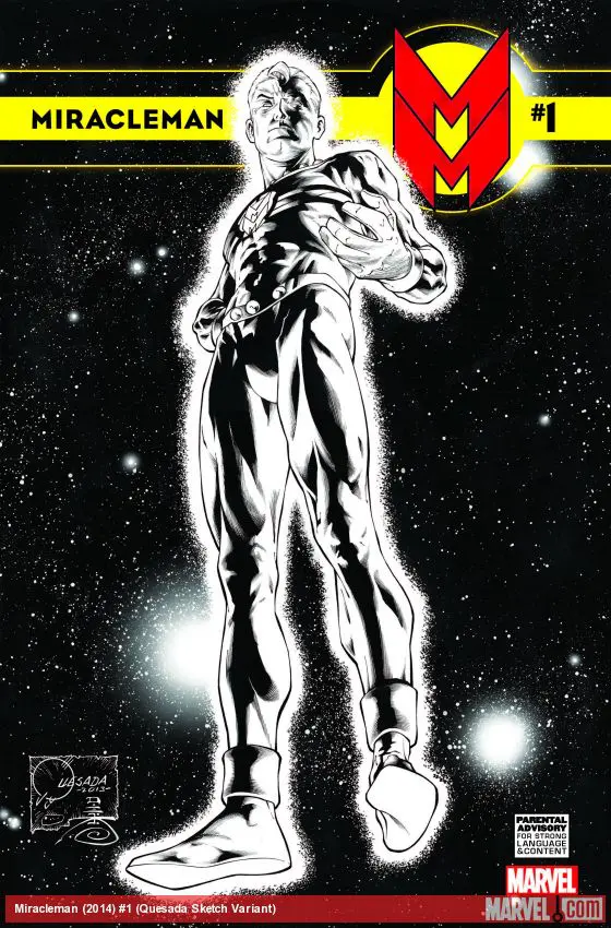 Miracleman (2014) #1 (Quesada Sketch Variant)