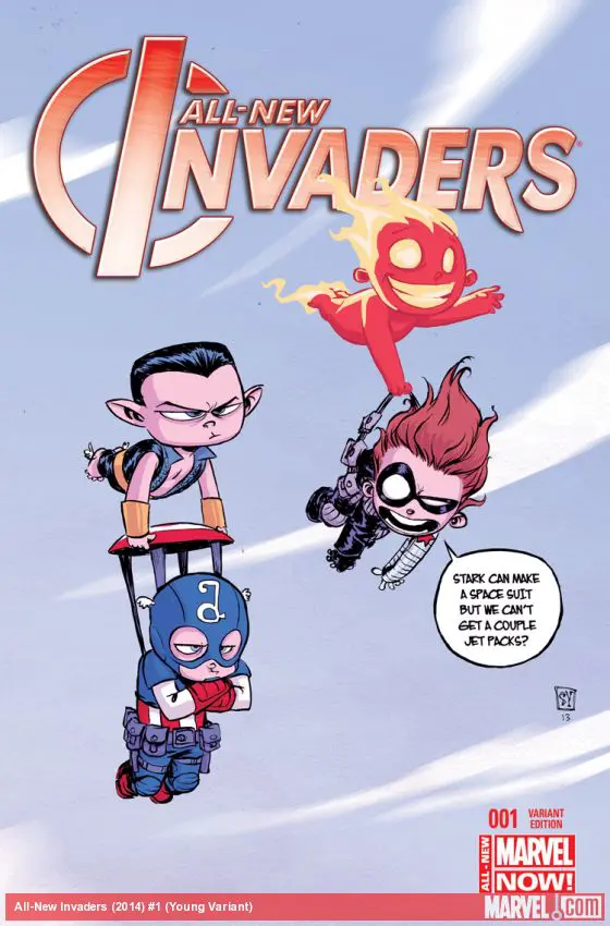 All-New Invaders (2014) #1 (Young Variant)