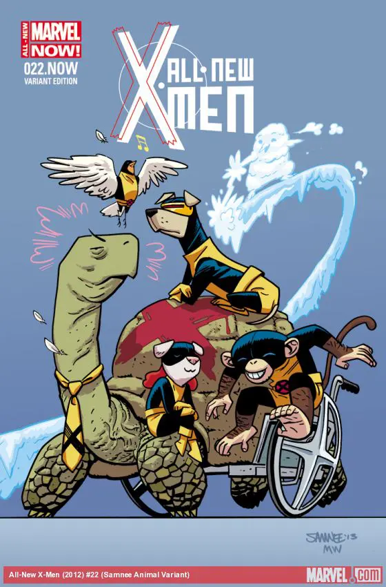 All-New X-Men (2012) #22 (Samnee Animal Variant)