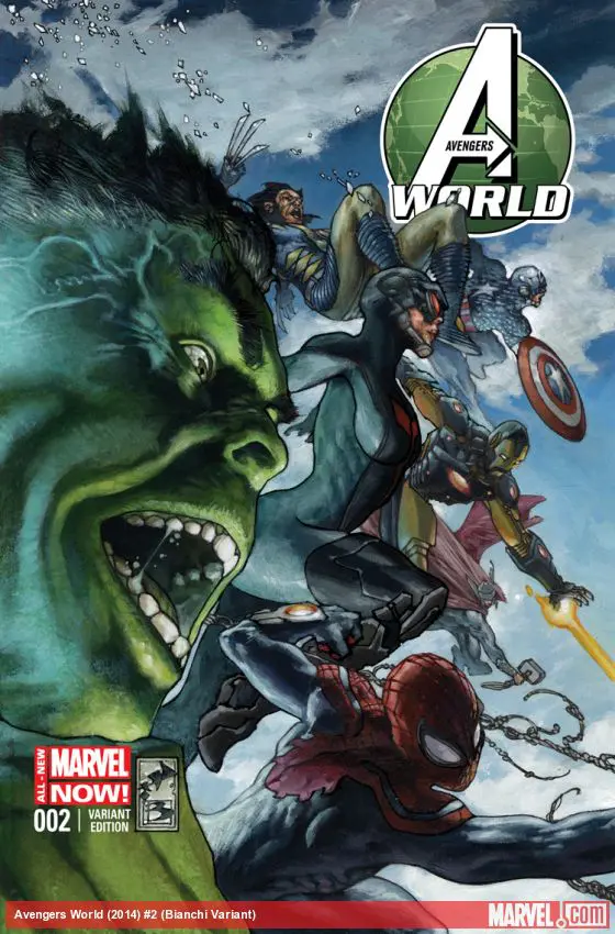 Avengers World (2014) #2 (Bianchi Variant)