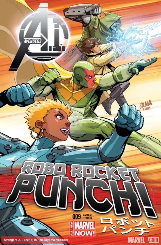 Avengers a.I. (2013) #9 (Nakayama Variant)
