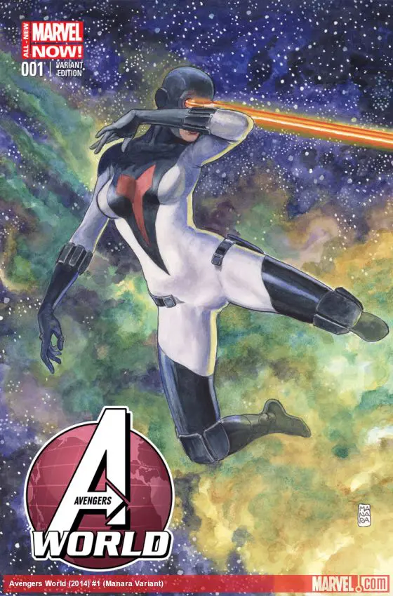 Avengers World (2014) #1 (Manara Variant)