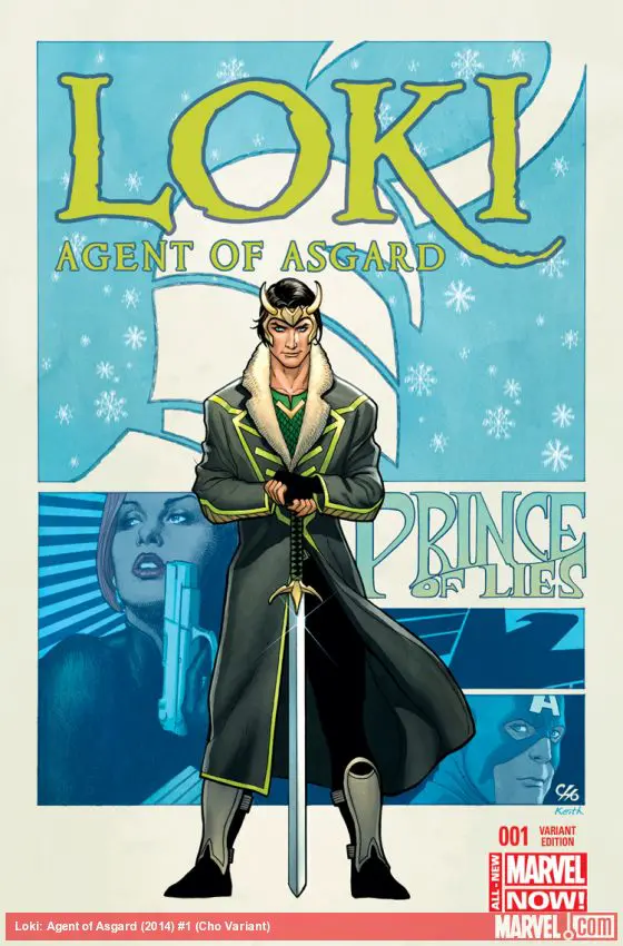 Loki: Agent of Asgard (2014) #1 (Cho Variant)