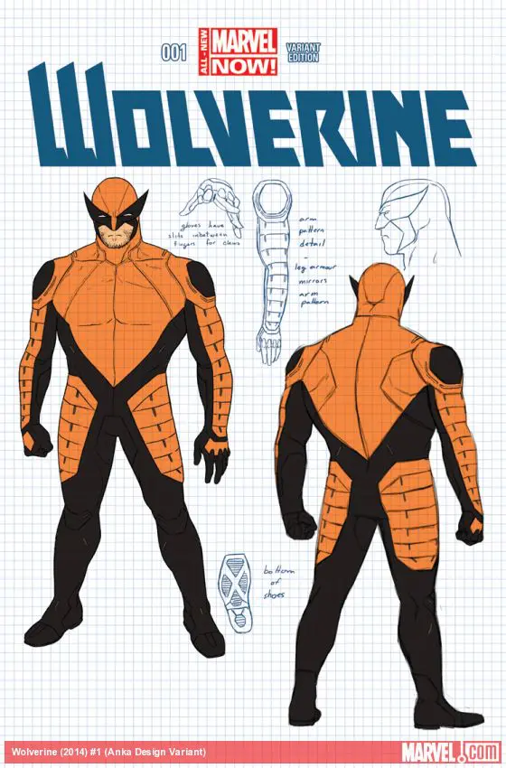 Wolverine (2014) #1 (Anka Design Variant)