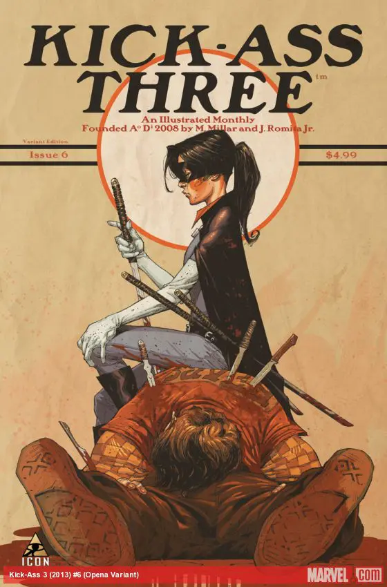 Kick-Ass 3 (2013) #6 (Opena Variant)