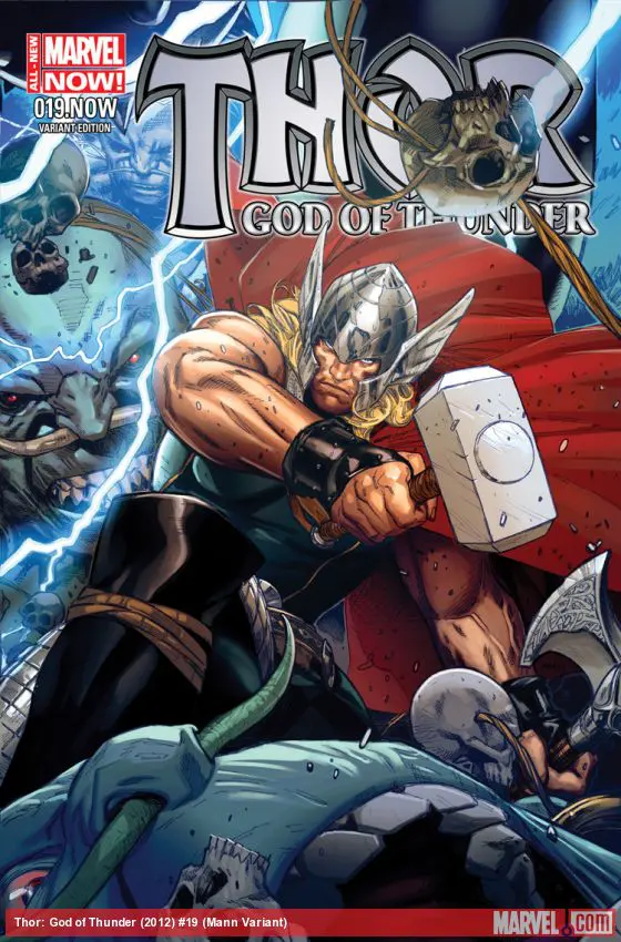 Thor: God of Thunder (2012) #19 (Mann Variant)