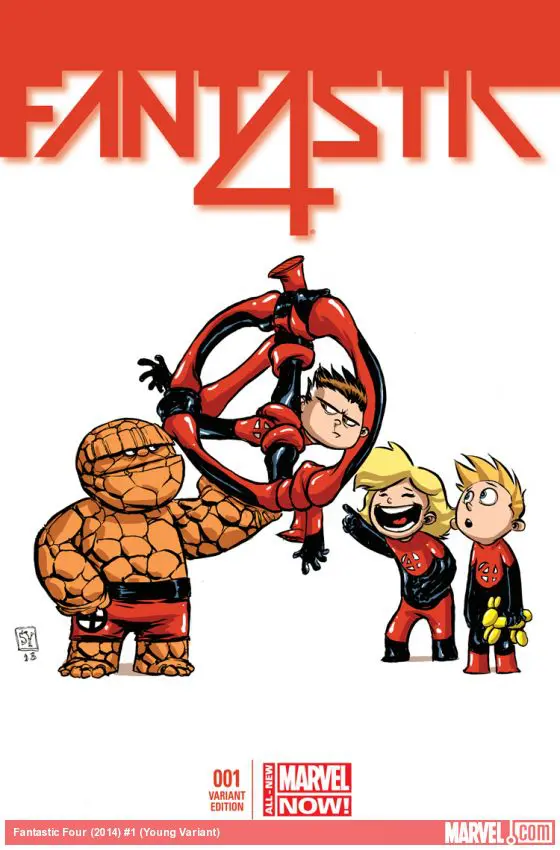 Fantastic Four (2014) #1 (Young Variant)
