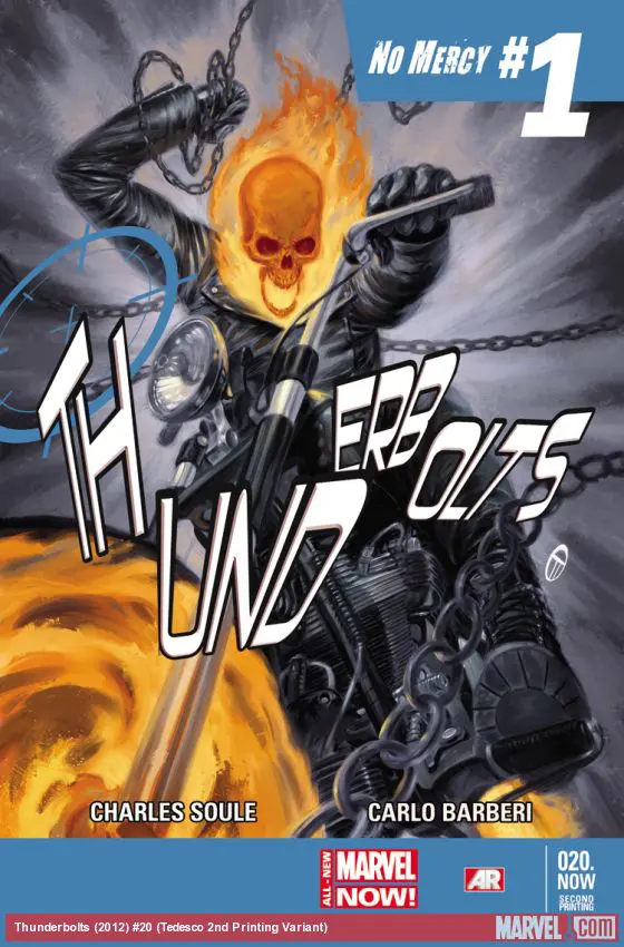 Thunderbolts (2012) #20 (Tedesco 2nd Printing Variant)