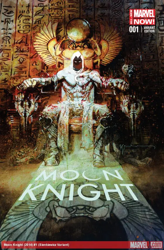 Moon Knight (2014) #1 (Sienkiewicz Variant)