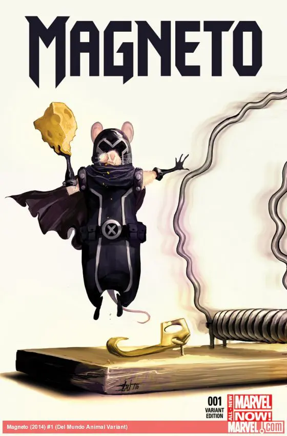 Magneto (2014) #1 (Del Mundo Animal Variant)