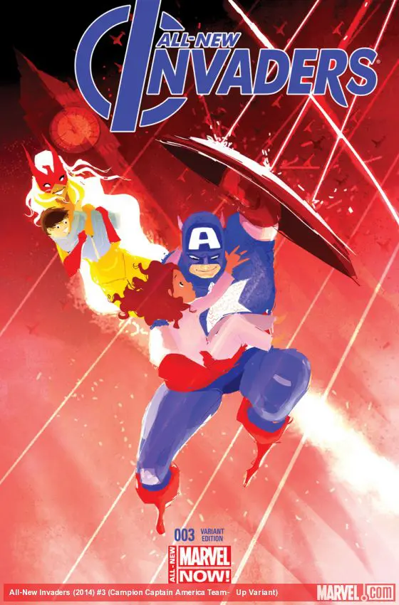 All-New Invaders (2014) #3 (Campion Captain America Team-​Up Variant)