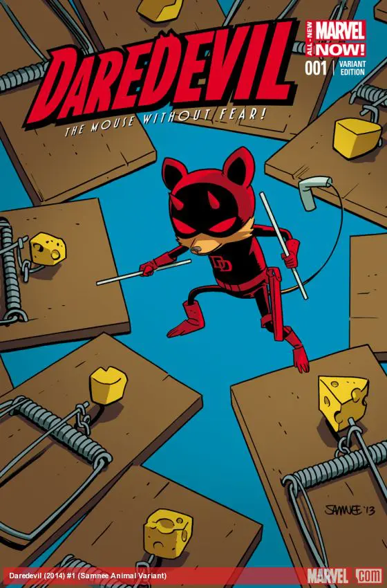 Daredevil (2014) #1 (Samnee Animal Variant)