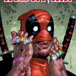 Iron Man (2012) #23 (Kirk Deadpool Party Variant)