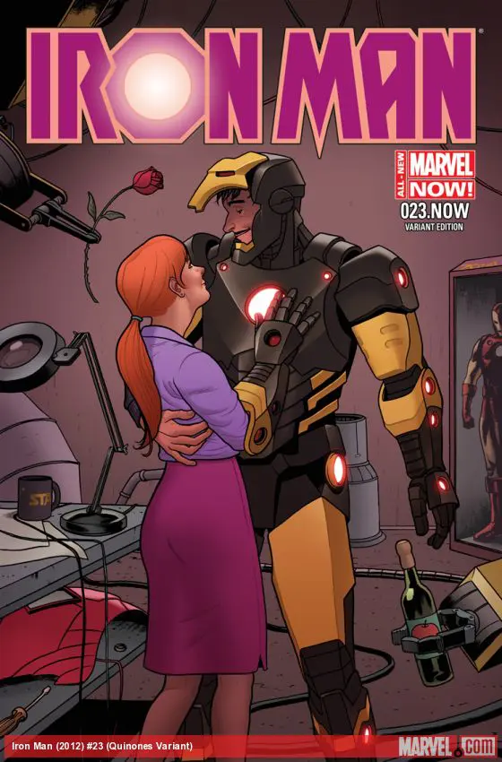 Iron Man (2012) #23 (Quinones Variant)