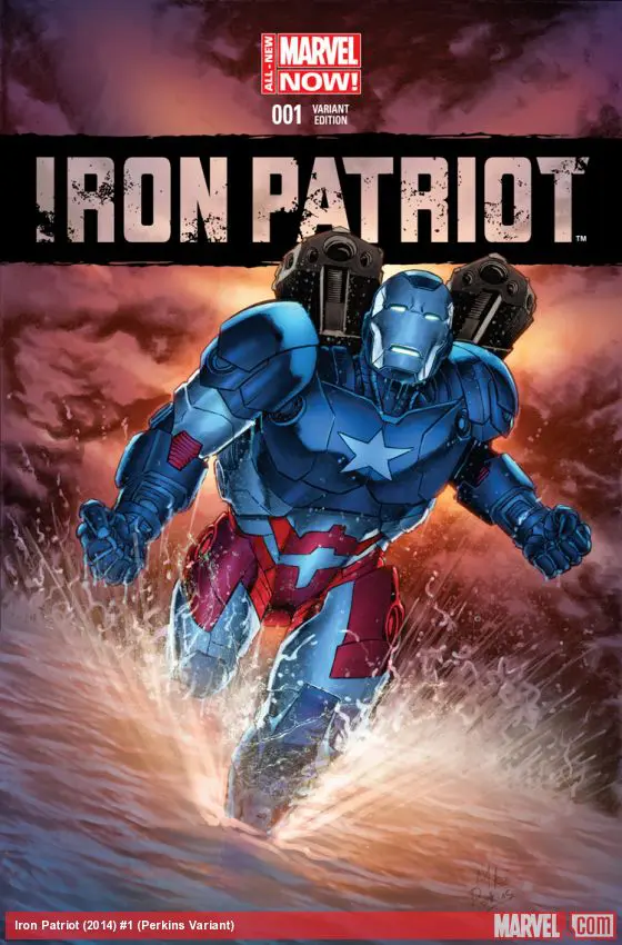 Iron Patriot (2014) #1 (Perkins Variant)